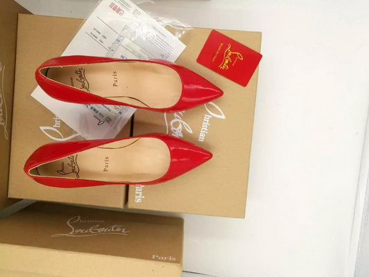 Christian Louboutin Shallow mouth stiletto heel Shoes Women--038